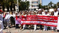 Marche silencieuse en hommage à Eya