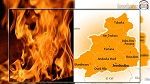 Jendouba : Incendie dans la forêt des pins à Oued Mliz
