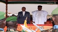Arrivée de Moncef Marzouki au Mali