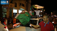 La joie des algeriens apres la qualification historique de leur équipe