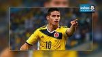 James Rodriguez (Colombie), meilleur buteur de la phase de groupes