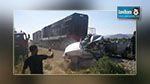 Grombalia : Un train de passagers percute un camion