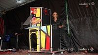 show du magicien Kilian lors du 9ème anniversaire de Jawhara FM à Jinen Khadija