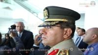 Ministres du transport tunisien et égyptien à l 'aéroport de Djerba Zarzis