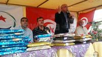 Abdelkarim Harouni au meeting d’Ennahdha à El Bradâa (Mahdia)