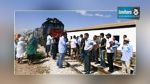 Gaâfour : Des agents de la société nationale des chemins de fer bloquent le passage d’un train