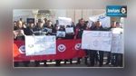 Sit-in du syndicat des fonctionnaires de l’administration des unités d’intervention