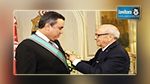 Mehdi Jomâa décoré par Béji Caied Essebsi 