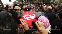 Funérailles d'Abdelaziz Ben Dhia à Moknine