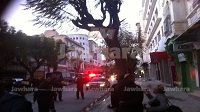 Tunis : un immeuble s’effondre 