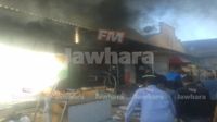 Violent incendie à Moncef Bey