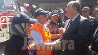 Visite de Najem Gharsalli à Jendouba