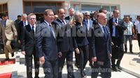 Les ministres de l'Intérieur britannique, allemand et français arrivent à l'aéroport international de Monastir
