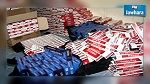 Kalâa Kébira : Saisie d'importantes quantités de tabac de narguilé et de de cigarettes de contrebande