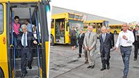 Sortie du ministre du Transport dans le fameux 