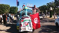 Marche populaire en solidarité à la 3ème Intifada palestinienne