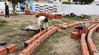Le directeur d'une école de Boussalem construit un mini-amphithéâtre sur ses propres frais