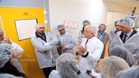 Visite d'inspection à l'usine UNIMED