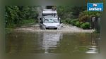 France : Piégés par les inondations, 2 braqueurs tentent de fuir à la nage