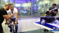 Quand Samir El Wafi déroule sur le vélo dans le studio de Jawhara FM