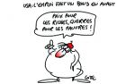 Caricature du Dimanche 7 Août 2016