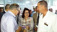 Mahdia: Visite de la ministre de la santé Samira Marai