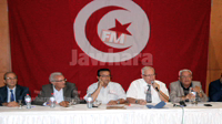Photos de la réunion urgente des leaders de Nidaa Tounes