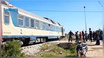 Déraillement d'un train de marchandises à Bizerte