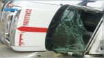 Makthar : Renversement d'une ambulance transportant deux patients