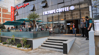 L'ouverture du salon de thé l'Olympe Coffee