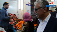Hamma Hammami au marché central de Monastir