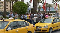 Monastir : Les propriétaires de taxis individuels protestent