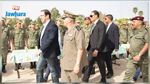 Youssef Chahed en visite à la base militaire de Béja 
