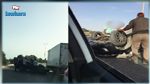 Sousse : Une voiture se renverse, pas de victime 