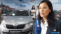 La cérémonie de lancement de la nouvelle Skoda Octavia