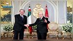 Béji Caïd Essebsi s'entretient avec le Premier ministre italien