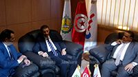 Visite du président du groupe de la Banque Islamique de développement à la centrale électrique de Sousse  