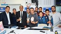 Les champions du tournoi de Monaco de rugby, les invités de Cartes sur Table 