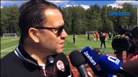 Nabil Maaloul rigolant : Si Béji m'a appelé pendant le match contre l'Angleterre