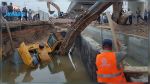 Explosion d'un canal de distribution de l'eau : Démarrage des travaux de réparation