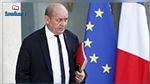 Le ministre français de l'Europe et des Affaires étrangères Jean-Yves Le Drian en visite en Tunisie