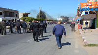 Sidi Bou Ali : Protestations, du gaz lacrymogène et des arrestations