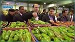 Chahed en visite au marché de gros de Moknine