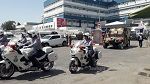 Arrivée du cortège funèbre du président de la République Béji Caïd Essebsi au Palais de Carthage