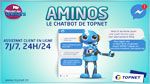 TOPNET lance AMINOS, sa nouvelle plateforme CHATBOT