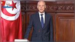 Le nouveau président élu Kaïs Saïed prête serment