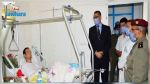 Le ministre de la Défense au chevet du militaire blessé dans l'explosion d'une mine