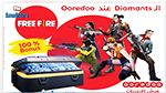 INEDIT ! Les Diamants Free Fire chez Ooredoo