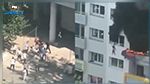 En vidéo, l'incroyable saut de 12 mètres de deux enfants pour échapper à un incendie