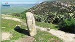 Une statuette romaine en calcaire représentant un homme sans tête trouvée sur le site de Lansarine à Tébourba